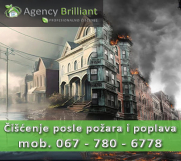 Čišćenje prostora posle požara, poplava ili izlivanja kanalizacije